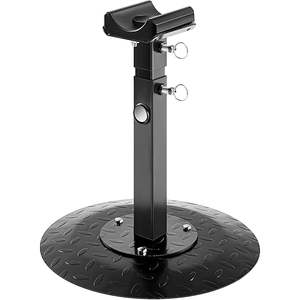 Soporte de pezuña de metal con soporte de herrador de pezuña de altura fácilmente ajustable para cuna cómoda de caballo y herramientas de cuidado de pezuña de agarre posterior - Product Image 6