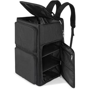Bolsa de Viaje para Zapatos Deportivos, Bolsa de Lona para Llevar como Equipaje, con Compartimento Ajustable para Entrenamiento, Viajes, Gimnasio (Negra), Bolsa para Baloncesto - Product Image 1