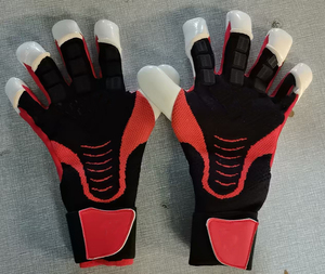 Football Goalkeeper Gloves Full Finger Non-Slip Breathable Quick Drying Adjustable Wrist <b>Strap</b> Unisex Latex Finger Thumb - Product Image 5
