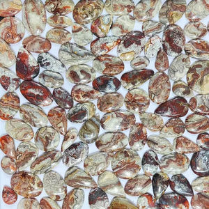 Lot de cabochons en agate Crazy Lace naturelle, lot de pierres précieuses en agate Crazy Lace, lot de pierres précieuses en agate en gros pour la fabrication de bijoux - Product Image 1