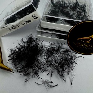 ผู้จัดจำหน่ายขายส่งขนตาปลอม CC/DD/M/L Curl 3D 4D 6D 8D แบบพัดสำเร็จรูป ให้ลุคธรรมชาติ ขนสังเคราะห์ - Product Image 1