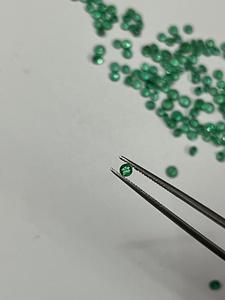 ธรรมชาติไม่ได้รับการสอบเทียบ2มิลลิเมตรถึง3มิลลิเมตรรอบที่มีคุณภาพดีแซมเบียมรกตจำนวนมากโดย Sadiya นานาชาติ - Product Image 2