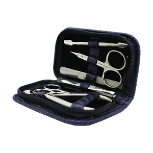 Nail Grooming Kit with PU Leather Storage Case Professional Nail Clipper Set Manicure <b>Pedicure</b> <b>Tools</b> Kit for Personal Care - Product Image 3
