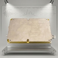 Amplificateur de puissance RF 500-2500 MHz 50W GaN large bande haute linéarité gain 47 dB pour station de base de communication 5G