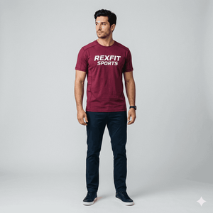 Camiseta personalizable de verano para hombre, camiseta con hombros caídos, camiseta extragrande de tela gruesa para hombre. - Product Image 1