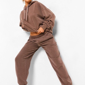 Oversized <b>Hoodie</b> High Quality <b>Plain</b> <b>Grey</b> Pullover Heavyweight Fleece Blank Loose Fit Women Men Wholesale Custom Logo Oversized H - Product Image 4