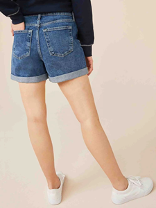 Pantalones de mezclilla de lujo de alta calidad para mujer, jeans sexys de cintura media y baja, venta al por mayor, shorts de mezclilla holgados de nueva llegada para mujer, OEM - Product Image 5