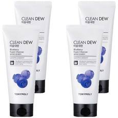 Tony Moly Detergente Schiumogeno Dewy Blueberry 180ml in Confezione da 4 Pezzi a Prezzo Scontato - Product Image 1