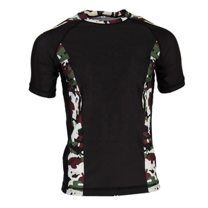 Vente en gros OEM – Nouveaux Rashguards BJJ personnalisés avec logo imprimé, à bas prix, très demandés, vêtements de combat respirants pour hommes, Rashguards MMA - Product Image 6