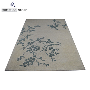 Handmade Moroccan Abstract Wool <b>Rug</b> High <b>Pile</b> Washable for Living Room and Office - Product Image 5