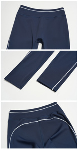 Ensemble de sport 2 pièces pour femmes, coupe ajustée, très professionnel, comprenant un legging taille haute et un soutien-gorge, grandes tailles, texturé - Product Image 5