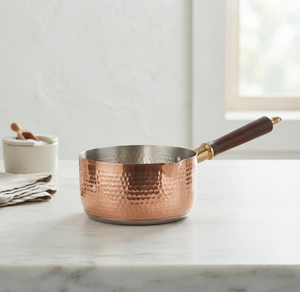 Indian Exported Copper Stainless Steel Lining Sauce <b>Pan</b> for Kitchen Usage Cooking Household Utensils Product - Product Image 1