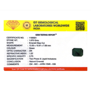 Fine 8.35 Carat Certified Natural Zambian Emerald Loose Gemstone Brilliant Pear Cut - Product Image 4