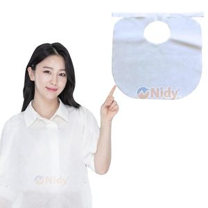 NIDY Secure Tie Disposable Nonwoven <b>Apron</b>– Knot Design, Hygienic Personal Protection <b>Apron</b> for Home, Kitchen, Salon & Industrial - Product Image 1