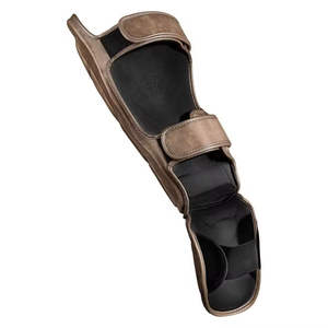 Protector de Piernas para Béisbol, Precio Económico de Fábrica, Cómodo, Doble Correa, PU, Muay Thai - Product Image 5