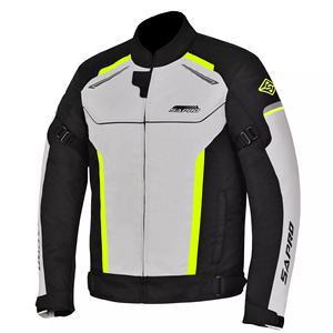 Veste de moto imperméable avec aérations, veste courte homologuée CE pour homme, veste textile légère toutes saisons - Product Image 1