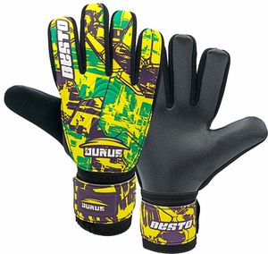 Wholesale High Quality PU Leather Stretch Adjustable Wrist <b>Strap</b> Waterproof Non-Slip Lightweight Full <b>Finger</b> Goalkeeper Gloves - Product Image 2