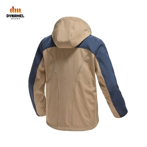Chaqueta Softshell Deportiva para Hombre de Calidad Personalizada, 3 Capas, Bloques de Color, Resistente al Agua y al Viento, Talla Grande, para Senderismo Otoñal - Product Image 2