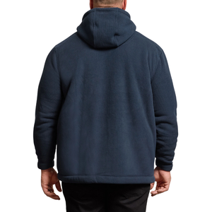 Ventes en gros de sweats à capuche confortables pour hommes en tissu tricoté respirant anti-rétrécissement, taille plus - Product Image 6