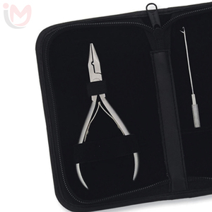Juego de Pinzas de Acero Inoxidable para Extensiones de Cabello, Herramientas de Instalación y Remoción - Product Image 4