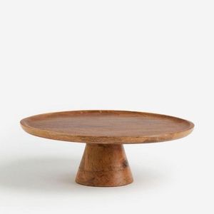 ขาตั้งเค้กงานฝีมือ ขาตั้งเค้กไม้ อุปกรณ์ทำเค้ก ถาดเค้กไม้ ขาตั้งเค้กไม้เนื้อแข็ง ราคาขายส่งจากโรงงาน - Product Image 3