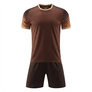 Wholesale Custom <b>Soccer</b> Uniforms Heat-Transfer Printing Men Football Jersey Set Short Quick Dry Breathable Sportswear Team - Product Image 6
