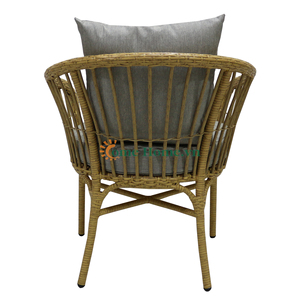 Sillas de Jardín de Aluminio Comehome, Asientos para Exteriores, Diseño Minimalista - Product Image 3