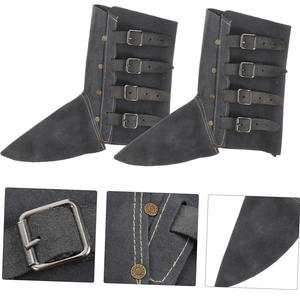 Welding <b>Shoe</b> Spats Heat Custom Color Cowhide Leather <b>Working</b> Welding <b>Shoe</b> Cover Sale in Pakistan - Product Image 5
