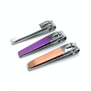 Coupe-ongles professionnels en acier au carbone de couleur personnalisée avec logo client, outils de manucure de qualité - Product Image 4