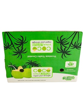 Caja de Cartón de Coco Vietnamita de 5 Capas, Resistente al Agua, con Recubrimiento UV de Doble Cara, Hecha con Materiales Reciclados, Apta para Alimentos, para Agricultura - Product Image 4