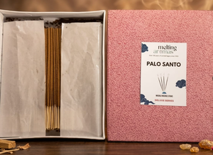 Varillas de Incienso Aromático de Palo Santo Indio - 100% Natural, Madera de Bambú Ecológica - Product Image 2