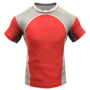 Uniformes et tenues de rugby pour hommes sur mesure de haute qualité, respirants en polyester/coton, service OEM avec étiquettes tissées avec logo OEM - Product Image 5