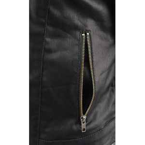 Chaqueta de Motociclista de Cuero SAMROZ SPORTS para Mujer con Capucha - Uso Durante Todo el Año - Product Image 4