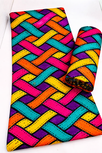 ผ้าพิมพ์ลายแอฟริกันแท้จากแอฟริกาใต้และผ้าแองการา 100% ผ้าฝ้าย สำหรับเสื้อผ้า งานฝีมือ และเครื่องประดับ - Product Image 5