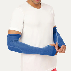 Manches de bras uniques à motifs, protection solaire d'été, compression, antibactériennes, rafraîchissantes, en soie glacée, protection UV, manches longues unisexes - Product Image 5