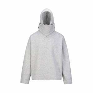 H5549 Fabricante de Ropa para Hombre, Sudaderas con Capucha Ninja Personalizadas de Mezcla de Algodón de 350 Gsm, Sudaderas con Capucha de Media Máscara para Hombre - Product Image 2
