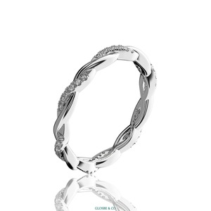 High Quality 18K Solid Gold Glosbe & Co Women's Classic Natural Diamond <b>Rings</b> for Certified Daily Wear Jewelry Wholesale - Product Image 1