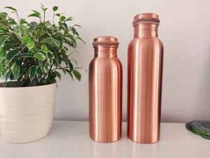 lightweight <b>copper</b> <b>bottle</b> for hiking and camping portable <b>copper</b> <b>bottle</b> for school and college use luxury <b>copper</b> <b>bottle</b> - Product Image 5