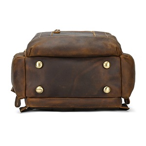 Nouveau Sac à Dos de Randonnée et de Voyage en Cuir Véritable Imperméable, Tendance et Abordable – Sacs à Dos en Cuir Premium Très Vendus - Product Image 5