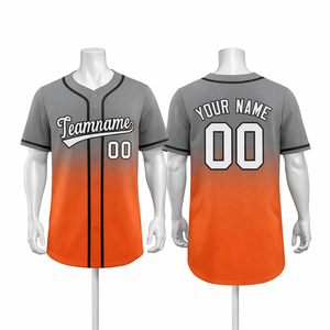 Camiseta de Béisbol Sublimada Personalizada, Uniforme de Equipo con Nombre y Número, Camiseta Deportiva Transpirable para Hombre y Mujer - Product Image 1