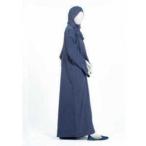 Custom Women Abaya Supplier Premium <b>Islamic</b> <b>Clothing</b> with Matching Hijab Set and Retail Ready Packaging - Product Image 2
