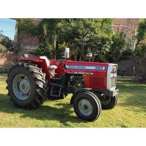 Tractor Massey Ferguson de alta resistencia MF 385 2WD 85 HP con accesorio de arado de disco para arado y cultivo - Product Image 4