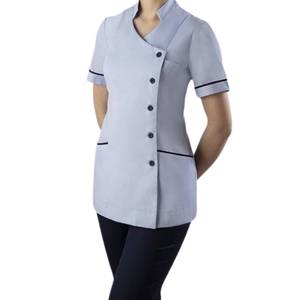 Camisa de Bar Uniforme de Algodón de Manga Larga Unisex para Personal de Restaurante y Hotel, Ropa de Trabajo Transpirable, Suministro del Fabricante - Product Image 6