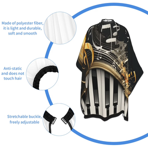 Capa de Barbero para Niños Pequeños, Tela de Corte Profesional para Salón, Alta Calidad, Venta al por Mayor, Personalización de Marca OEM ODM 2026 - Product Image 5