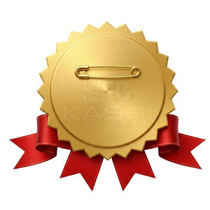 Premium Winner Medal <b>Red</b> <b>Ribbon</b> Design Engraving Ready Customizable High Quality Steel Construction for Competitions School - Product Image 2