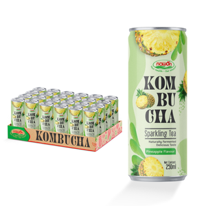 Kombucha de Piña, Marca Privada, Té Espumoso Floral, Venta al Por Mayor, Fabricante OEM, Bebida Fermentada Premium, Suministro B2B, Nuevo - Product Image 2