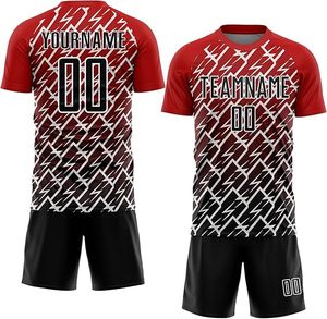 Maillot de football personnalisé pour homme, bleu avec rayures dorées, impression sublimée, manches courtes, coupe athlétique, uniforme, nom de l'équipe 00 - Product Image 5