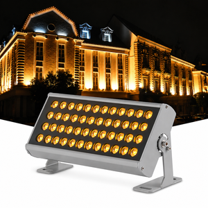 96W High Power Adjustable Projection IP65 Waterproof LED Increased Brightness Longer Beam <b>Throw</b> for <b>Large</b>-Scale Architecture - Product Image 6