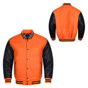 Chaquetas Varsity con Logotipo Bordado Personalizado, Chaquetas Varsity Personalizadas de Moda Urbana, Chaquetas Varsity para Hombre en Venta - Product Image 3