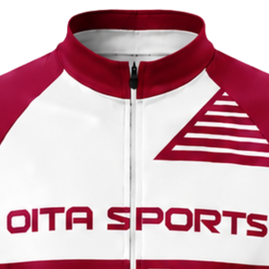 Crimson Red White <b>Cycling</b> Jersey <b>Shorts</b> Set <b>Short</b> Sleeve Full Zip Quick Dry <b>Padded</b> Bicycle Racing Training Team Performance - Product Image 3